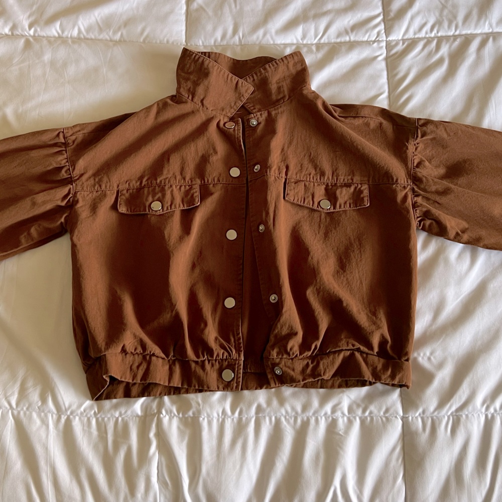 SHEIN SIZE S brown jacket